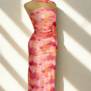 Vestido Granate Malaya